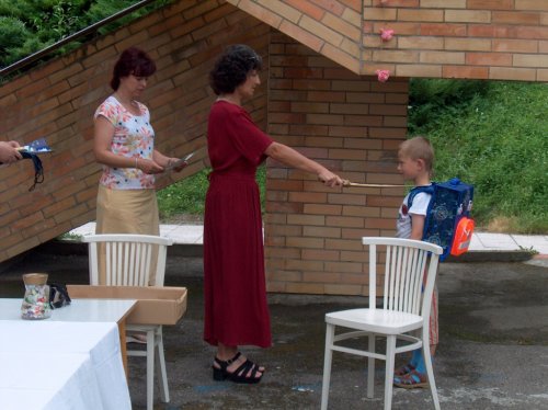 Loučení prváčků s mateřskou školkou - 27.6.2006